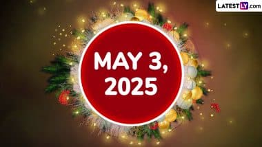 May 3, 2025 Special Days: Which Day Is Today? Know Holidays, Festivals, Events, Birthdays, Birth and Death Anniversaries Falling on Today's Calendar Date