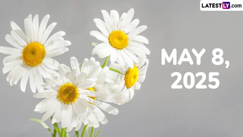 May 8, 2025 Special Days: Which Day Is Today? Know Holidays, Festivals, Events, Birthdays, Birth and Death Anniversaries Falling on Today's Calendar Date