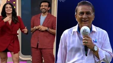 ‘I Am Supposed To Be Wearing...’ Sunil Gavaskar Makes Hilarious Remark at Robin Uthappa, Addresses Viral ‘Matching Trousers’ Meme With Mayanti Langer’s Outfits (Watch Video)