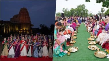 72nd Miss World 2025 Contestants Visit Ramappa Temple and Thousand Pillar Temple, Immerse in Telangana&rsquo;s Rich Culture, Heritage (Watch Videos)