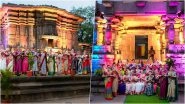 Miss World 2025 Contestants Visit Sri Lakshmi Narasimha Swamy Temple, Yadagirigutta (View Photos)