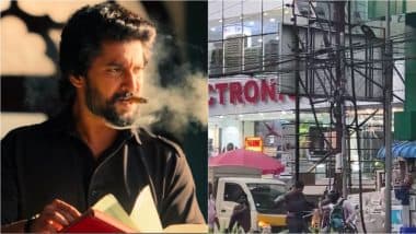 ‘Hit: The Third Case’: Did a Hyderabad TV Showroom Play Cam Rip of Nani’s Film? Viral Video Sparks Piracy Concerns – WATCH