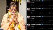Amitabh Bachchan’s X Mystery: Bollywood Legend Is Putting Out Daily Empty Posts With Only T-Numbers; Puzzled Netizens React With Funny Memes and Jokes!