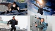 Tom Cruise’s Best ‘Mission: Impossible’ Stunts: From Rock Climbing in ‘Mi 2’ to Halo Jump in ‘Fallout’, 7 Times When Hollywood Star Impressed Us With His Daredevilry! (Watch Videos)