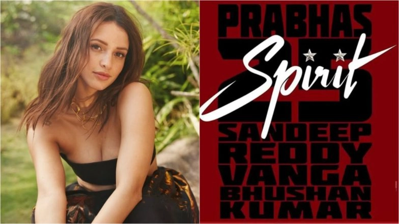 ‘Spirit’: Confirmed! Triptii Dimri Replaces Deepika Padukone As Female Lead in Prabhas-Sandeep Reddy Vanga’s Movie