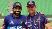 How to Watch MS vs KK PSL 2025 Free Live Streaming Online? Get TV Telecast Details of Multan Sultans vs Karachi Kings Pakistan Super League Match