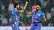 RR Out of IPL 2025 Play-Off Race; Rohit Sharma, Ryan Rickelton and Bowlers Power Mumbai Indians to Sixth-Consecutive Win