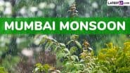 Mumbai Rains on August 14 Videos and Photos Go Viral Ahead of Independence Day and Janmashtami Long Weekend, Mumbaikars Enjoy ‘Hill Station Vibes’