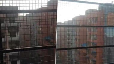 Mumbai Rains: Heavy Rainfall Lashes Parts of City As IMD Issues Yellow Alert for May 13 (See Pics and Videos)