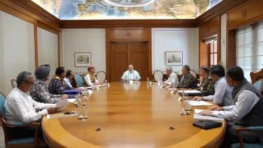 PM Modi Chairs High-Level Security Meet; Defence Minister, NSA, CDS and Tri-Services Chiefs Present