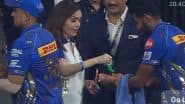 Mumbai Indians Owner Nita Ambani Puts Sanitiser on Jasprit Bumrah’s Hands After MI vs DC IPL 2025 Match, Pic Goes Viral