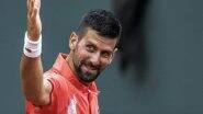 Novak Djokovic Becomes Third Player to Win 100 or More Men's Singles Titles, Achieves Feat by Winning Geneva Open 2025 Beating Hubert Hurkacz in Summit Clash