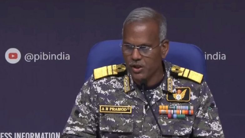 Operation Sindoor: Indian Navy Affirms Karachi Port Was in Line of Fire, Says Its Deployment in Arabian Sea Deterred Pakistan Navy (Watch Video)