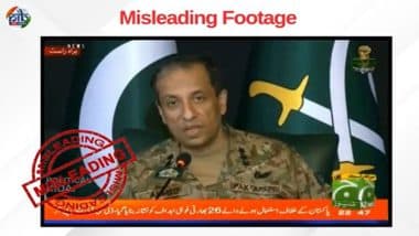 ‘Fake News’: PIB Fact Check Debunks Pakistan’s Claims of Damaging Indian Airbases, Calls It ‘Misleading and False’
