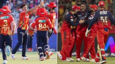 RCB, PBKS Qualify for IPL 2025 Playoffs Following Gujarat Titans' Dominating 10-Wicket Win Over Delhi Capitals
