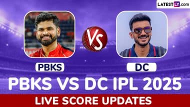 Punjab Kings vs Delhi Capitals IPL 2025 Live Score Updates