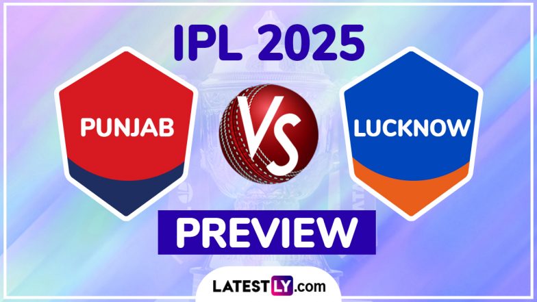 PBKS vs LSG IPL 2025 Preview: Key Battles, H2H, Impact Players and More About Punjab Kings vs Lucknow Super Giants Indian Premier League Season 18 Match 54