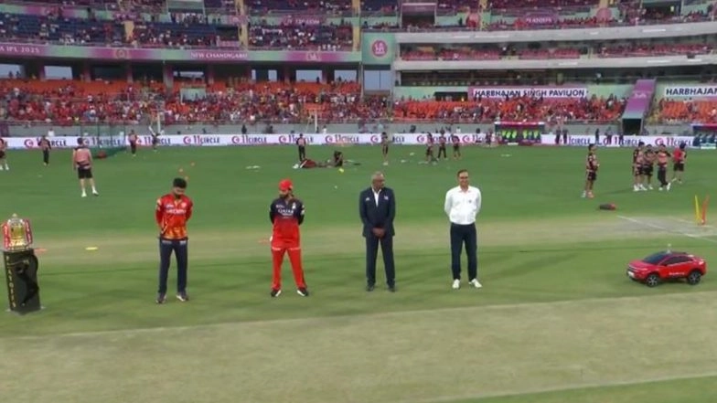 Punjab Kings vs Royal Challengers Bengaluru Match Scorecard: Check PBKS vs RCB Live Score of IPL 2025 Qualifier 1 Match Online