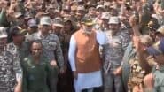 PM Narendra Modi and Armed Forces' Members Chant 'Vande Mataram' and 'Bharat Mata Ki Jai' at Adampur Airbase Following India's Success in Operation Sindoor (Watch Video)