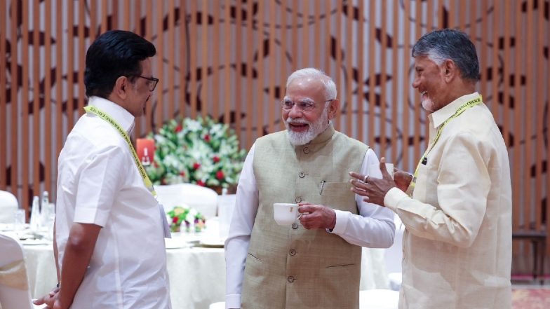 PM Narendra Modi Says India Must Increase Speed of Development, Work on Future-Ready Cities During 10th Governing Council Meeting of NITI Aayog