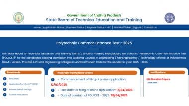 SBTET Likely To Announce AP POLYCET Results 2025 Soon at polycetap.nic.in