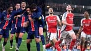 PSG vs Arsenal, UEFA Champions League 2024–25 Live Streaming Online & Match Time in India: How To Watch UCL Semi-Final Match Live Telecast on TV & Football Score Updates in IST?