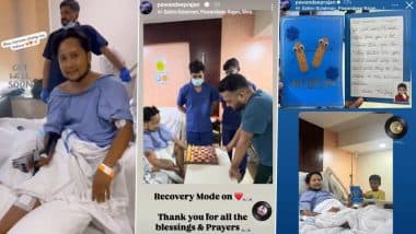 ‘Recovery Mode On’: Pawandeep Rajan Sings From Hospital, Plays Chess and Meets Little Fanboy; 'Indian Idol 12' Winner Convalescing After Multiple Surgeries (Watch Video)