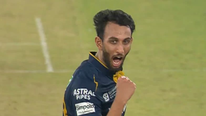 Prasidh Krishna Wins Man of the Match Award in GT vs SRH IPL 2025 Match