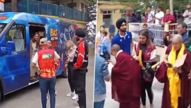 Punjab Kings Cricketers Visit McLeod Ganj In Dharamsala to Meet Spiritual Leader Dalai Lama, Video Goes Viral