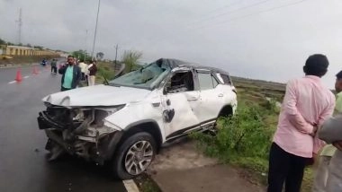 RT Deshmukh Dies: Former MLA Meets With Car Accident on Latur-Tuljapur Road in Maharashtra, Declared Dead by Doctors at Sahyadri Hospital