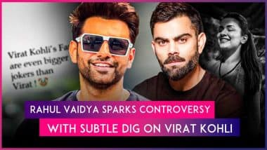 Rahul Vaidya Takes Dig at Virat Kohli After His Clarification on Avneet Kaur ‘Like’, Faces Wrath of Fans
