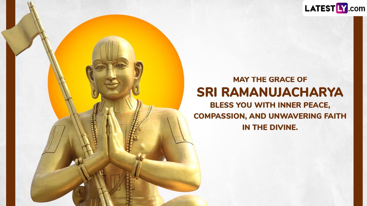 May the Grace of Sri Ramanujacharya Bless You With Inner Peace, Compassion, and Unwavering Faith in the Divine. May the Grace of Sri Ramanujacharya Bless You With Inner Peace, Compassion, and Unwavering Faith in the Divine.