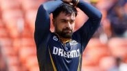 Rashid Khan Equals Mohammed Siraj&rsquo;s Unwanted Record of Most Sixes Conceded in Indian Premier League Season, During GT vs CSK IPL 2025 Match