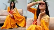 Rashmika Mandanna Dazzles in Orange Saree, Actress Shares a Glimpse of Her &lsquo;Irreplaceable Favourites&rsquo; (See Pictures)
