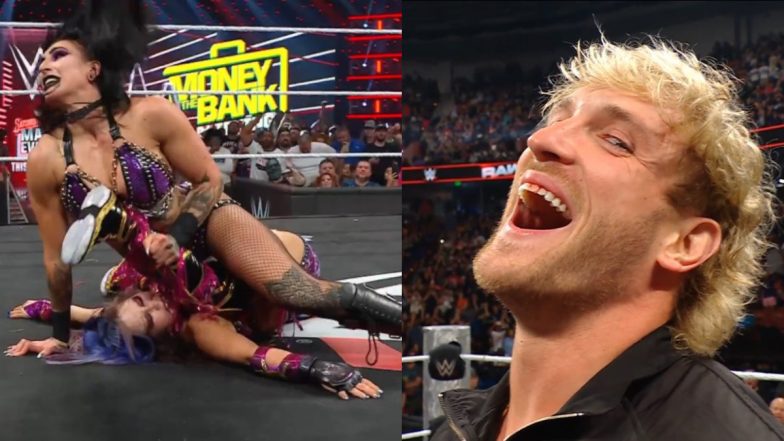 WWE RAW Results and Highlights Today, May 19: Rhea Ripley, Roxanne Perez Win Women's MITB Qualifying Matches, Logan Paul Knocks Out Jey Uso and Other Results on Monday Night Raw on Netflix