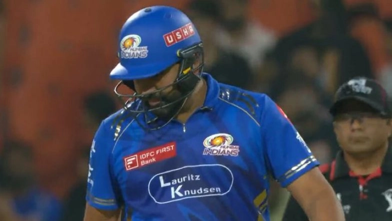 Rohit Sharma Becomes Second Batter to Complete 7000 Runs in Indian Premier League, Achieves Feat During GT vs MI IPL 2025 Eliminator