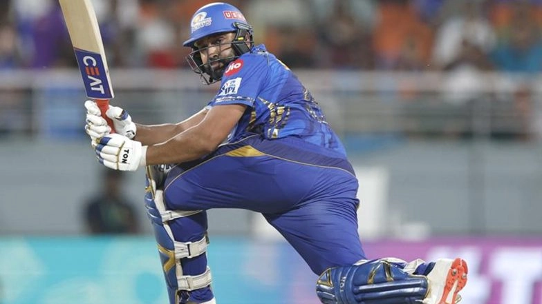 Rohit Sharma Becomes Second Player After Chris Gayle To Hit 300 or More Sixes in Indian Premier League, Achieves Feat During GT vs MI IPL 2025 Eliminator Match