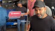 Rohit Sharma Hands Over His Lamborghini Urus With Special ‘0264’ Number Plate to Dream11 Contest Winner Yuvraj Wagh, Video Goes Viral