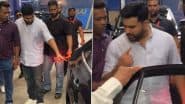 ‘Ye Kya Hai?’ Rohit Sharma and His Brother Vishal Talk About Dent on Car After During MCA’s Inauguration Ceremony of Wankhede Stadium Stands (Watch Video)