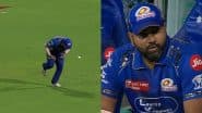 Fans Claim Hardik Pandya Subbed off Rohit Sharma After He Dropped Vipraj Nigam’s Catch During MI vs DC IPL 2025 Match