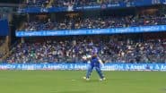 Rohit Sharma Walks Out To Bat With ‘Rohit Sharma Stand’ in Background at Wankhede Stadium During MI vs DC IPL 2025 Match, Pic Goes Viral