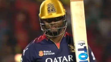 Romario Shepherd Smashes Joint-Second Fastest Fifty in Indian Premier League, Achieves Feat off 14 Balls During RCB vs CSK IPL 2025 Match