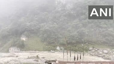 Sikkim Weather Forecast: IMD Issues Red Alert Following Heavy Rains and Rising Water Levels in Teesta River; Warns of Floods and Landslides in Mangan