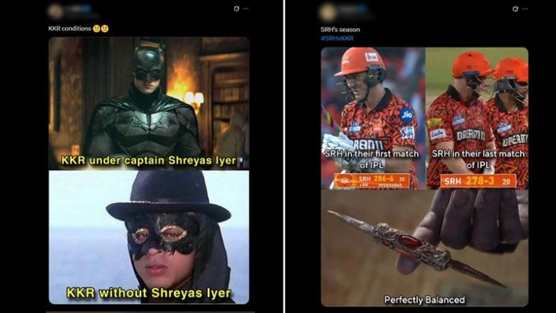 SRH vs KKR Funny Memes Go Viral After Ajinkya Rahane and Co Suffer Crushing 110-Run Loss Against Sunrisers Hyderabad in IPL 2025