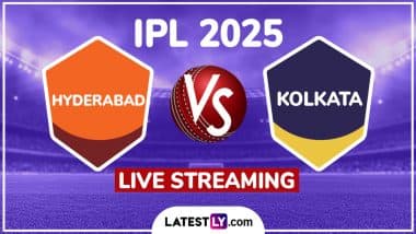  Where to Watch Sunrisers Hyderabad vs Kolkata Knight Riders IPL 2025 Live Streaming Online?