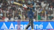 Sai Sudharsan Becomes Fastest Indian Batter To Reach 2000 Runs in T20s, Shatters Sachin Tendulkar’s Record During GT vs SRH IPL 2025 Match