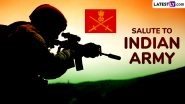Indian Army Operation Sindoor Images, WhatsApp Status and Patriotic Quotes: Share Jai Hind Wallpapers As Brave Soldiers Carry Out Mission