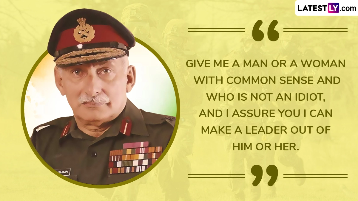 “Give Me a Man or a Woman With Common Sense and Who Is Not an Idiot, and I Assure You I Can Make a Leader out of Him or Her.”