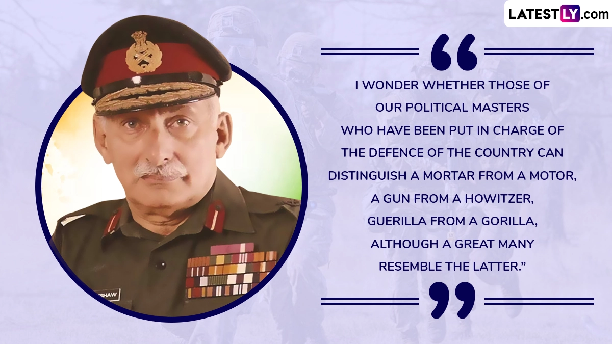 “I Wonder Whether Those of Our Political Masters Who Have Been Put in Charge of the Defence of the Country Can Distinguish a Mortar From a Motor, a Gun From a Howitzer, Guerilla From a Gorilla, Although a Great Many Resemble the Latter.”