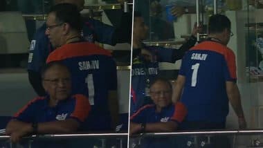 Sanjiv Goenka Leaves Ekana Cricket Stadium Balcony in Frustration After Rishabh Pant Gets Dismissed Cheaply During LSG vs SRH IPL 2025 Match (Watch Video)